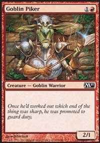 Goblin Piker [Magic 2011]