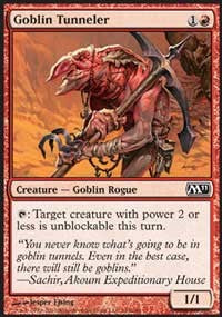 Goblin Tunneler [Magic 2011]