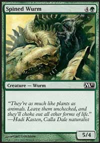 Spined Wurm [Magic 2011]
