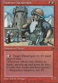 Dwarven Lieutenant [Fallen Empires]