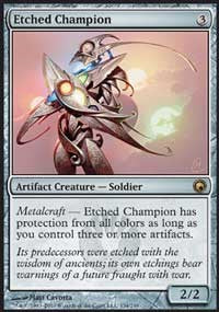 Etched Champion [Scars of Mirrodin]