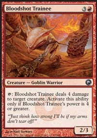 Bloodshot Trainee [Scars of Mirrodin]
