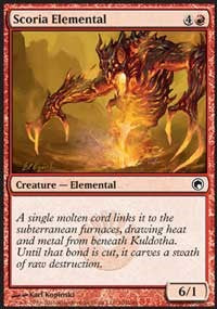 Scoria Elemental [Scars of Mirrodin]