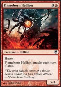 Flameborn Hellion [Scars of Mirrodin]
