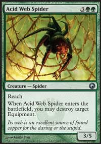Acid Web Spider [Scars of Mirrodin]