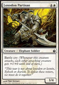 Loxodon Partisan [Mirrodin Besieged]