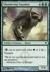 Thundering Tanadon [New Phyrexia]
