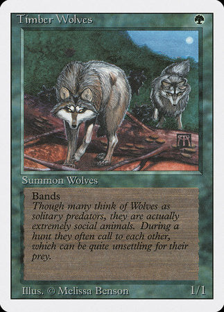Timber Wolves [Revised Edition]