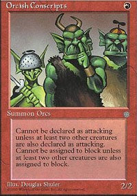 Orcish Conscripts [Ice Age]