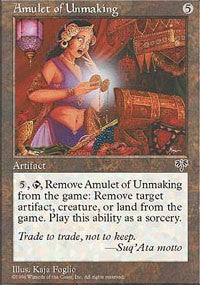 Amulet of Unmaking [Mirage]