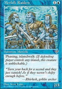 Merfolk Raiders [Mirage]