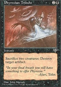 Phyrexian Tribute [Mirage]
