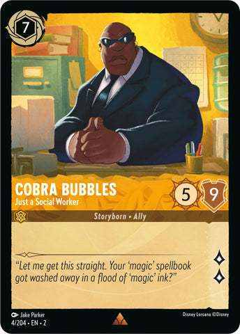 Cobra Bubbles - Just a Social Worker (4/204) [Rise of the Floodborn]