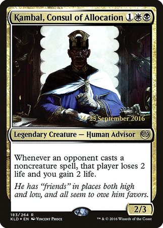 Kambal, Consul of Allocation [Kaladesh Promos]