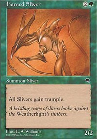 Horned Sliver [Tempest]