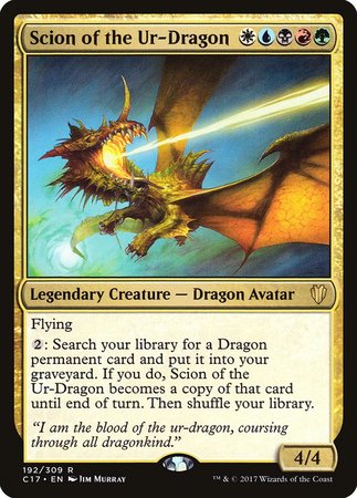 Scion of the Ur-Dragon [Commander 2017]