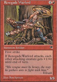 Renegade Warlord [Tempest]