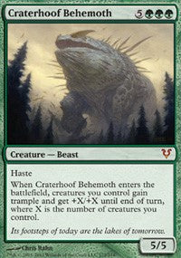 Craterhoof Behemoth [Avacyn Restored]