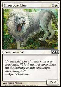 Silvercoat Lion [Magic 2013]