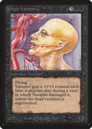 Sengir Vampire [Limited Edition Beta]