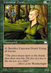 Llanowar Druid [Weatherlight]
