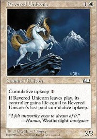 Revered Unicorn [Weatherlight]
