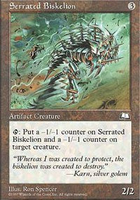 Serrated Biskelion [Weatherlight]