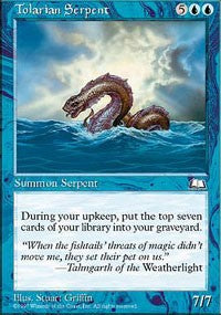 Tolarian Serpent [Weatherlight]