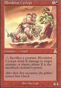 Bloodshot Cyclops [Urza's Destiny]