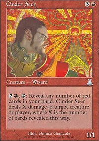 Cinder Seer [Urza's Destiny]
