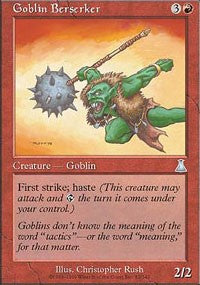 Goblin Berserker [Urza's Destiny]