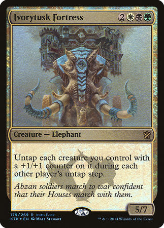 Ivorytusk Fortress [Khans of Tarkir Promos]