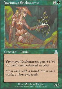 Yavimaya Enchantress [Urza's Destiny]
