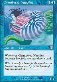 Chambered Nautilus [Mercadian Masques]