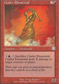 Cinder Elemental [Mercadian Masques]