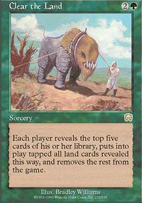 Clear the Land [Mercadian Masques]