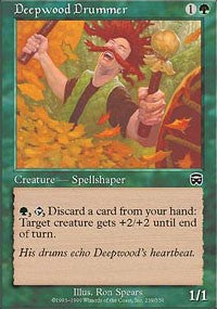 Deepwood Drummer [Mercadian Masques]