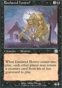 Enslaved Horror [Mercadian Masques]