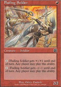 Flailing Soldier [Mercadian Masques]