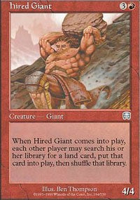 Hired Giant [Mercadian Masques]