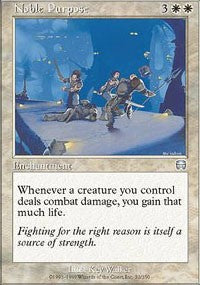 Noble Purpose [Mercadian Masques]