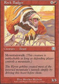 Rock Badger [Mercadian Masques]