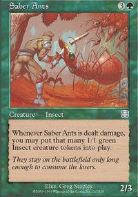 Saber Ants [Mercadian Masques]