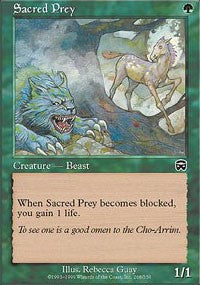Sacred Prey [Mercadian Masques]