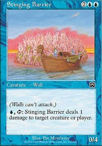 Stinging Barrier [Mercadian Masques]