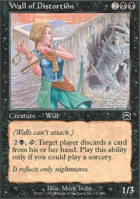 Wall of Distortion [Mercadian Masques]