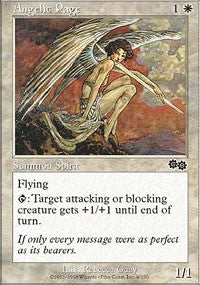Angelic Page [Urza's Saga]
