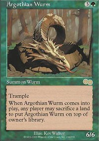 Argothian Wurm [Urza's Saga]