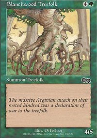 Blanchwood Treefolk [Urza's Saga]