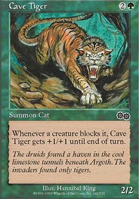 Cave Tiger [Urza's Saga]